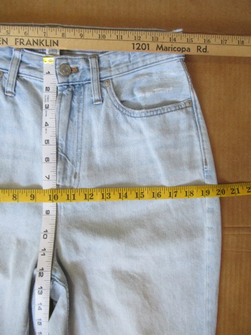 Madewell The Curvy Perfect Vintage Jean Light Wash Denim | Size 27